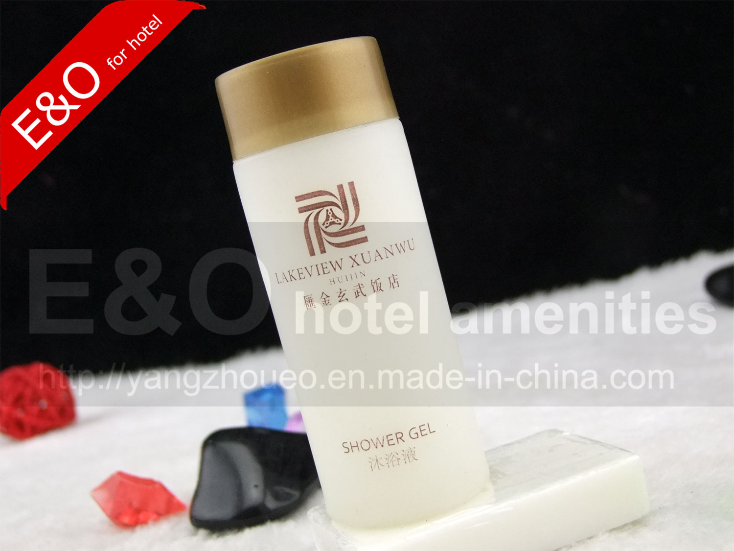 Luxury Hotel Shampoo&Conditioner and Body Lotion, Shampoo Bottle for 4