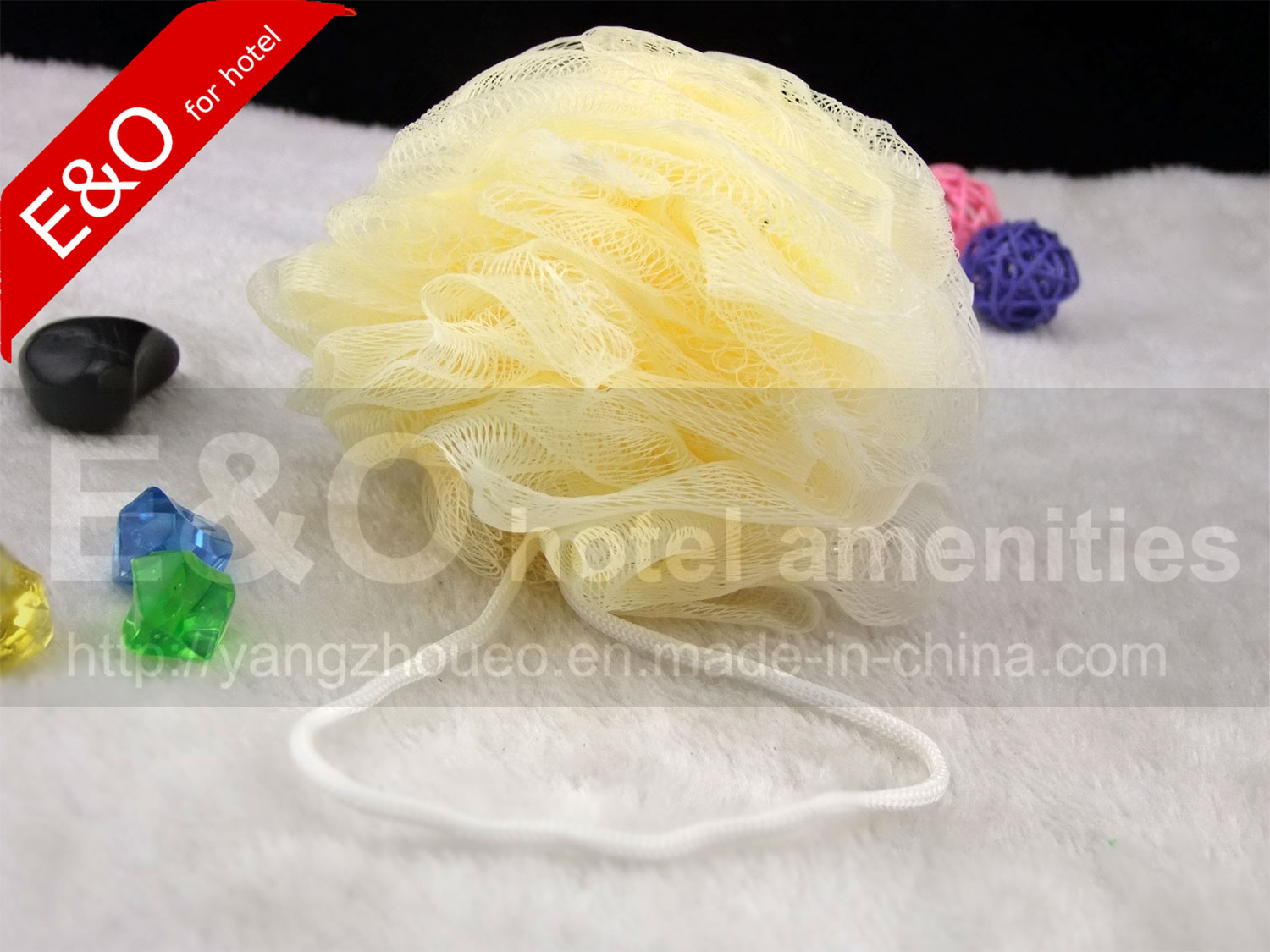 Disposable Body Cleaning Sponge Loofah Mesh Bath Sponge Ball Wholesale ...